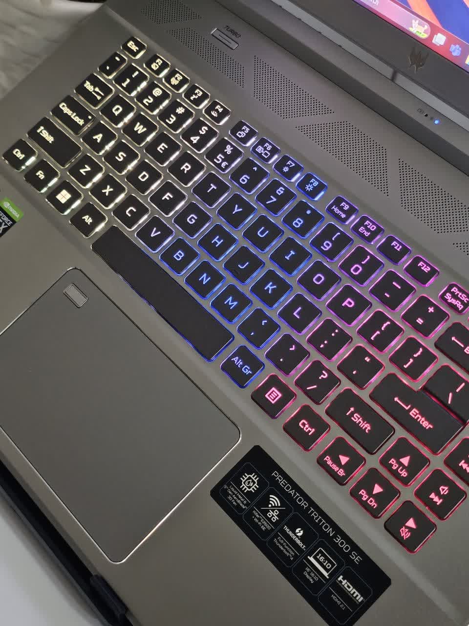 ACER PREDATOR 300SE I7-12700H RTX3050TIایسر گیمینگ پریدیتور