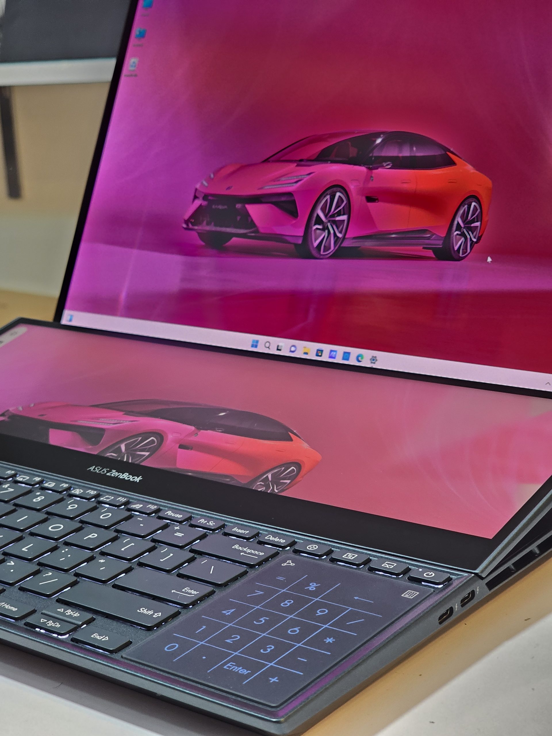 ASUS ZENBOOK PRO DUO I9 12900H 32GB RTX3070 4K OLEDایسوس
