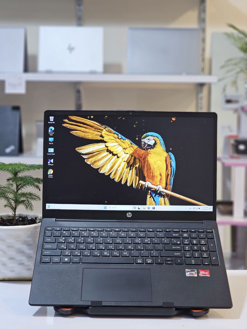 HP LAPTOP15 RYZEN3 7320 8GB 256SSD 512GRAPHICلپتاپ اچ پی2023 — تصویر ۳