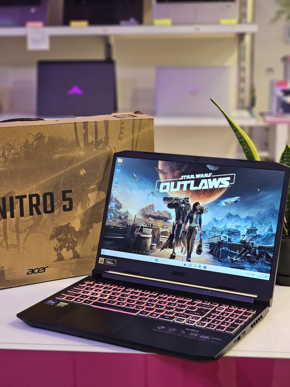 ACER NITRO5 i7-11800H-ram24- RTX 3060لپتاپ ایسر نیترو5
