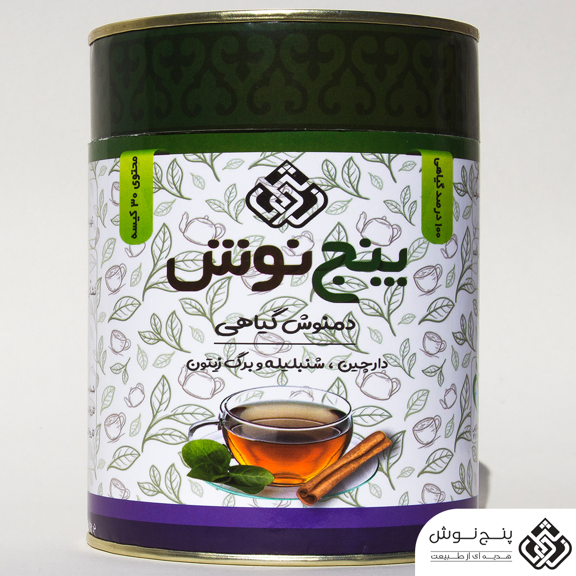 دمنوش دیابت (دمنوش گیاهی دارچین شنبلیله و برگ زیتون)
