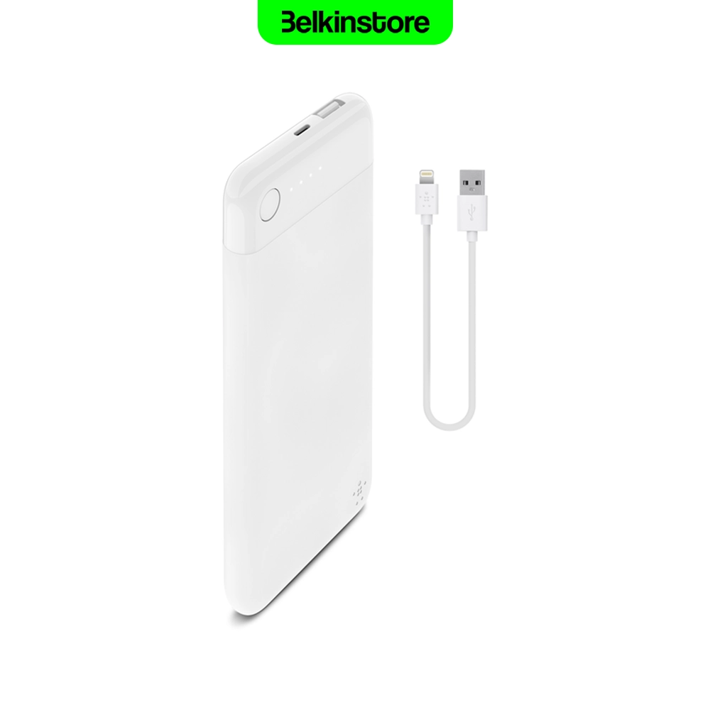 پاوربانک 5000 میلی آمپر بلکین – BoostCharge – مدل F7U045btWHT