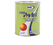 روغن موتور خودرو ایرانول 8000 SG 20w50 چهار لیتری فلزی