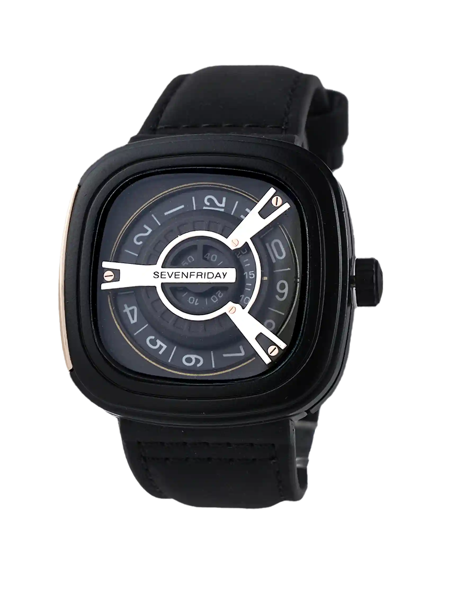 ساعت مچی مردانه سون فرایدی SEVENFRIDAY مشکی مدل 1222