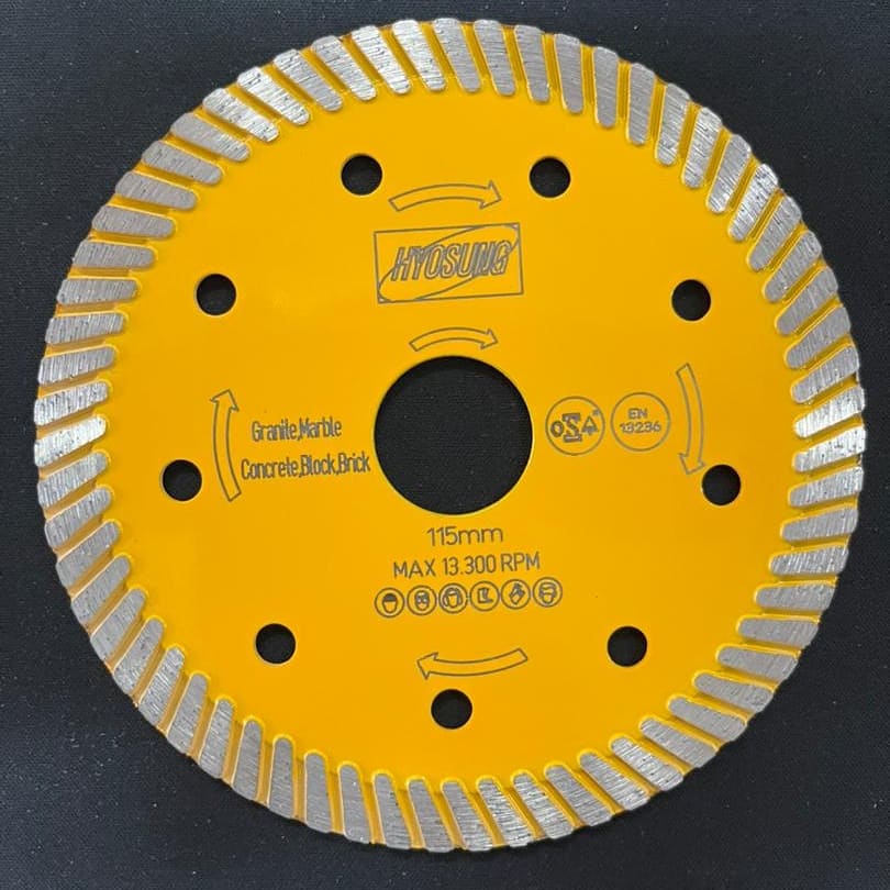تیغه برش سرامیک و گرانیت خورشیدی مینی هیوسانگ — تصویر ۳