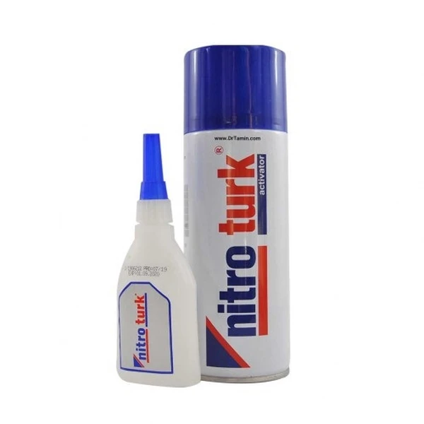 چسب 123 نیتراتورک Nitro Turk بزرگ حجم 400 میلی لیتر
