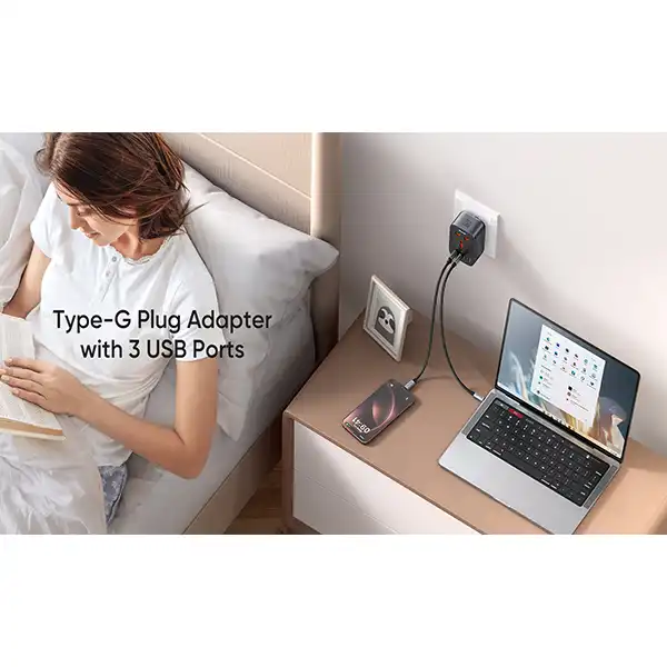 شارژر دیواری و مبدل برق مک دودو Mcdodo Travel Plug Adapter CP-0750 — تصویر ۷