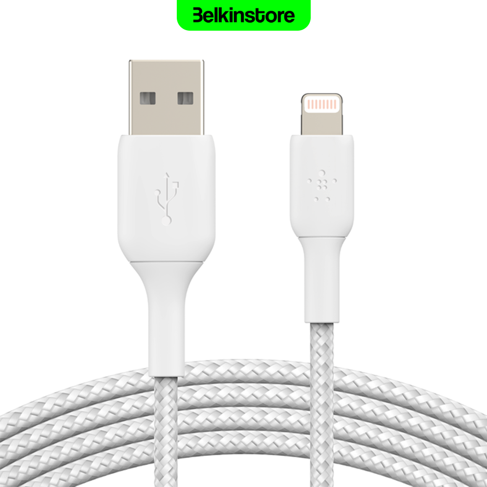 کابل لایتنینگ 3 متری بلکین – Boost Charge Braided – مدل CAA002bt3M — تصویر ۸