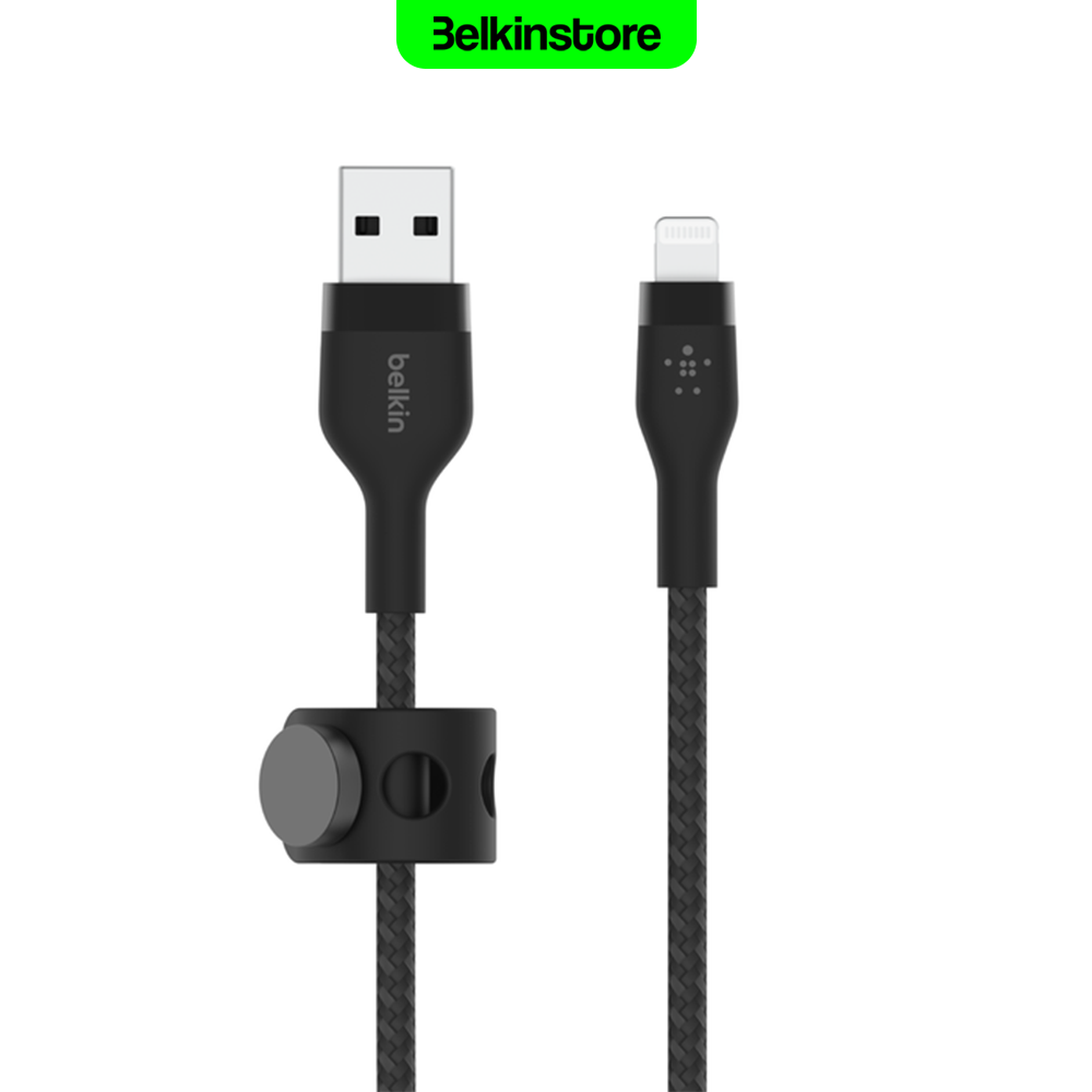 کابل لایتنینگ 1متری بلکین- BoostCharge Pro Flex – مدل CAA010bt1M