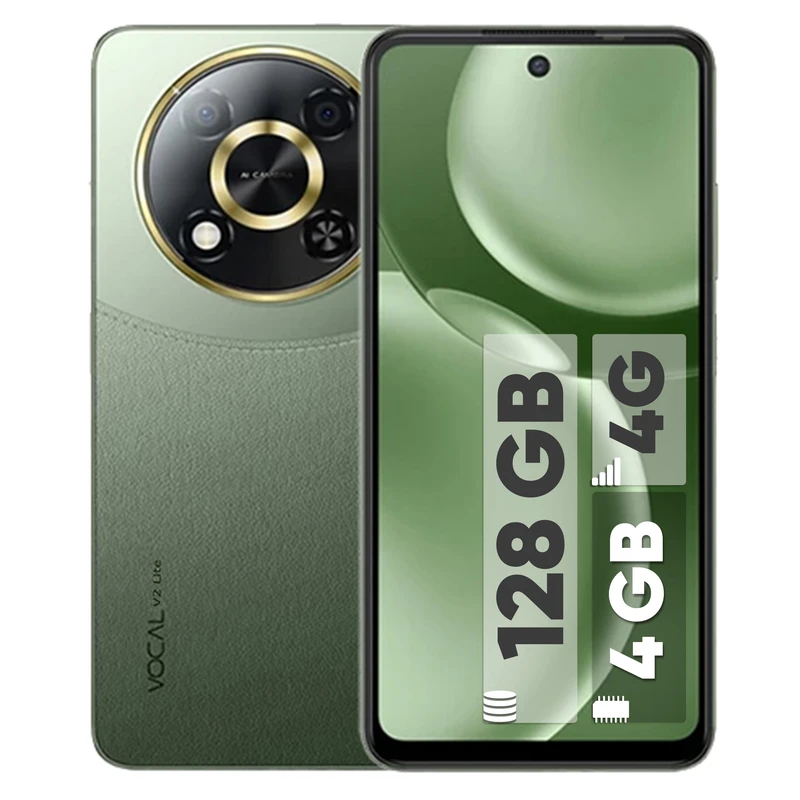 گوشی موبایل وکال مدل V2 Lite دو سیم کارت ظرفیت 128 گیگابایت و رم 4+4 گیگابایت — تصویر ۲