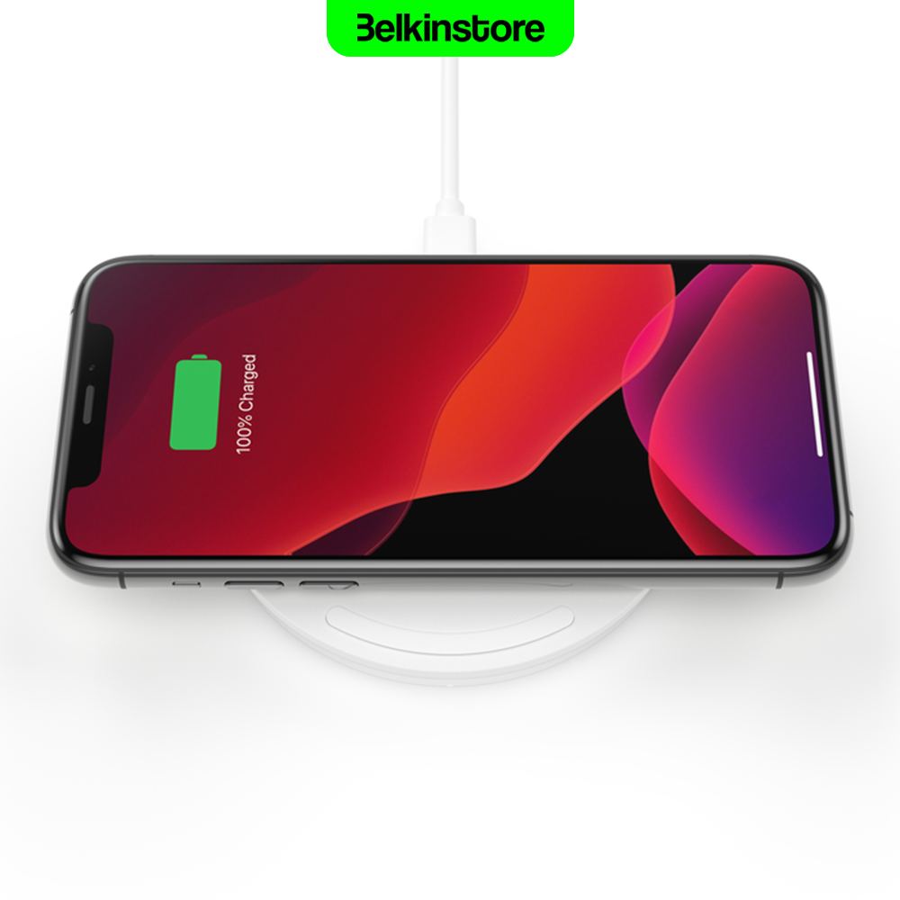 شارژ وایرلس 10وات بلکین- Boost Charge Wireless Pad – به همراه شارژر 18 واتی – مدل WIA001 — تصویر ۵