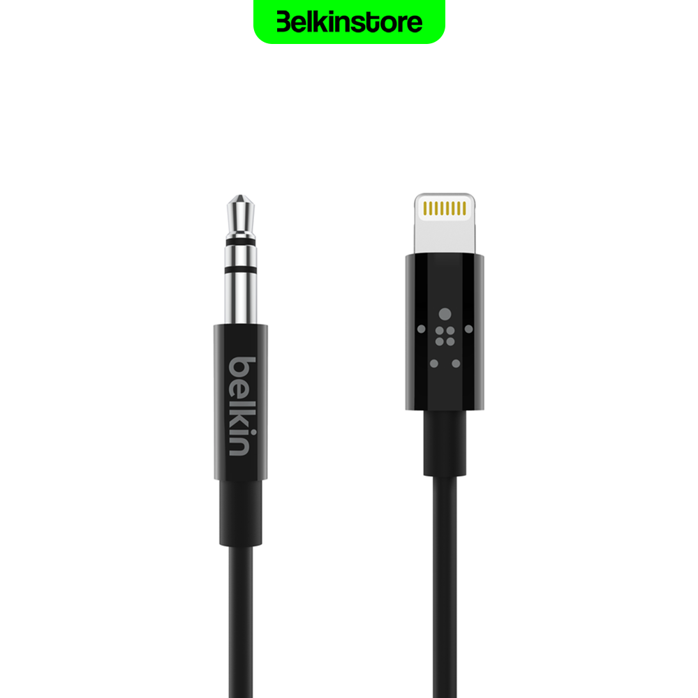 کابل AUX به لایتنینگ 90 سانتی متر بلکین – Belkin Audio Cable – مدل AV10172bt03 — تصویر ۲
