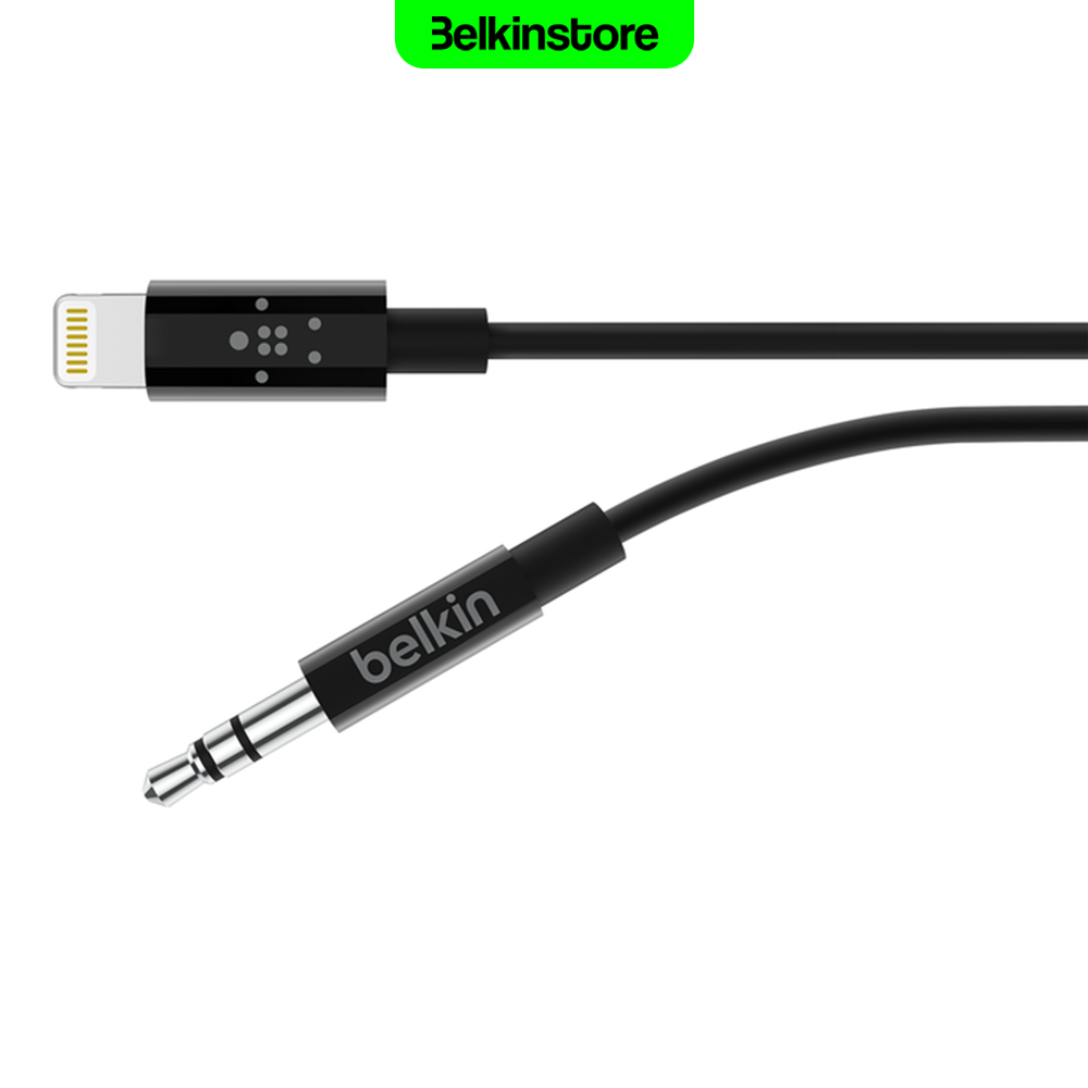 کابل AUX به لایتنینگ 90 سانتی متر بلکین – Belkin Audio Cable – مدل AV10172bt03 — تصویر ۳