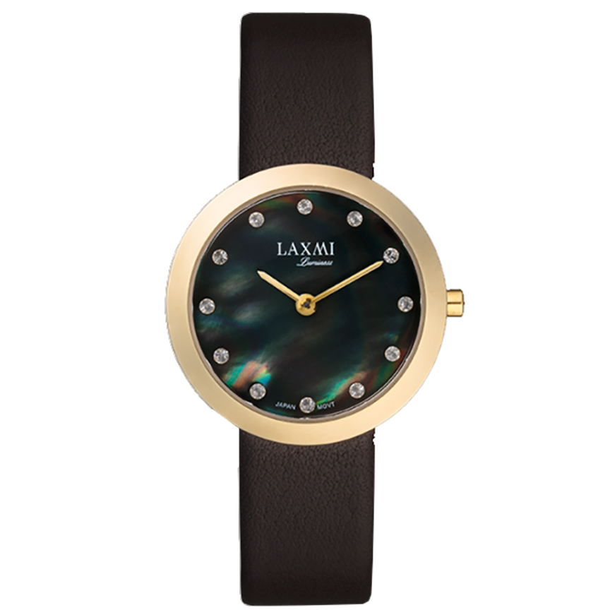 8007/2 مدل ساعت لاکسمی ساعت کلاسیک ساعت زنانه بند چرمی ساعت LAXMI — تصویر ۲