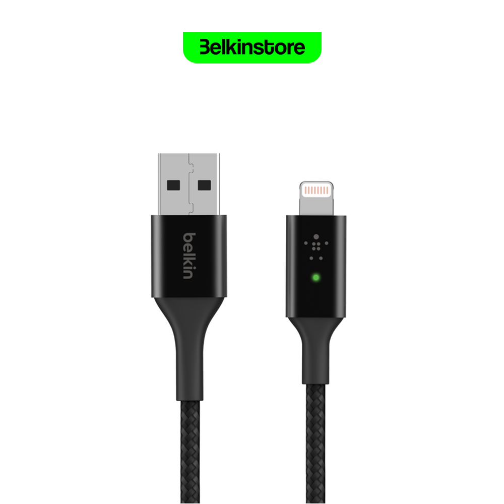 کابل لایتنینگ بلکین – BoostCharge Smart LED – مدل CAA007bt04 — تصویر ۷