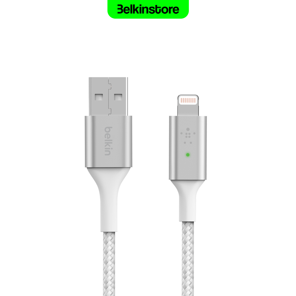 کابل لایتنینگ بلکین – BoostCharge Smart LED – مدل CAA007bt04