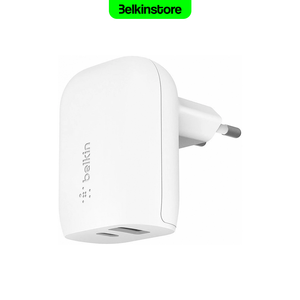 شارژ دیواری 32وات بلکین – Dual Standalone Home Charger – مدل WCB008