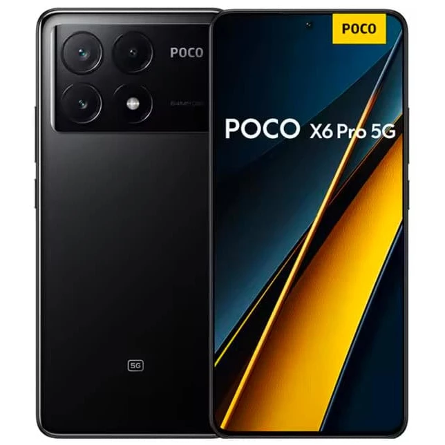 گوشی موبایل شیائومی مدل Poco X6 Pro 5G ظرفیت 512 گیگابایت و رم 12 گیگ پک و رام گلوبال کارکرده — تصویر ۳