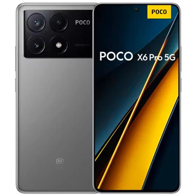 گوشی موبایل شیائومی مدل Poco X6 Pro 5G ظرفیت 512 گیگابایت و رم 12 گیگ پک و رام گلوبال کارکرده — تصویر ۲