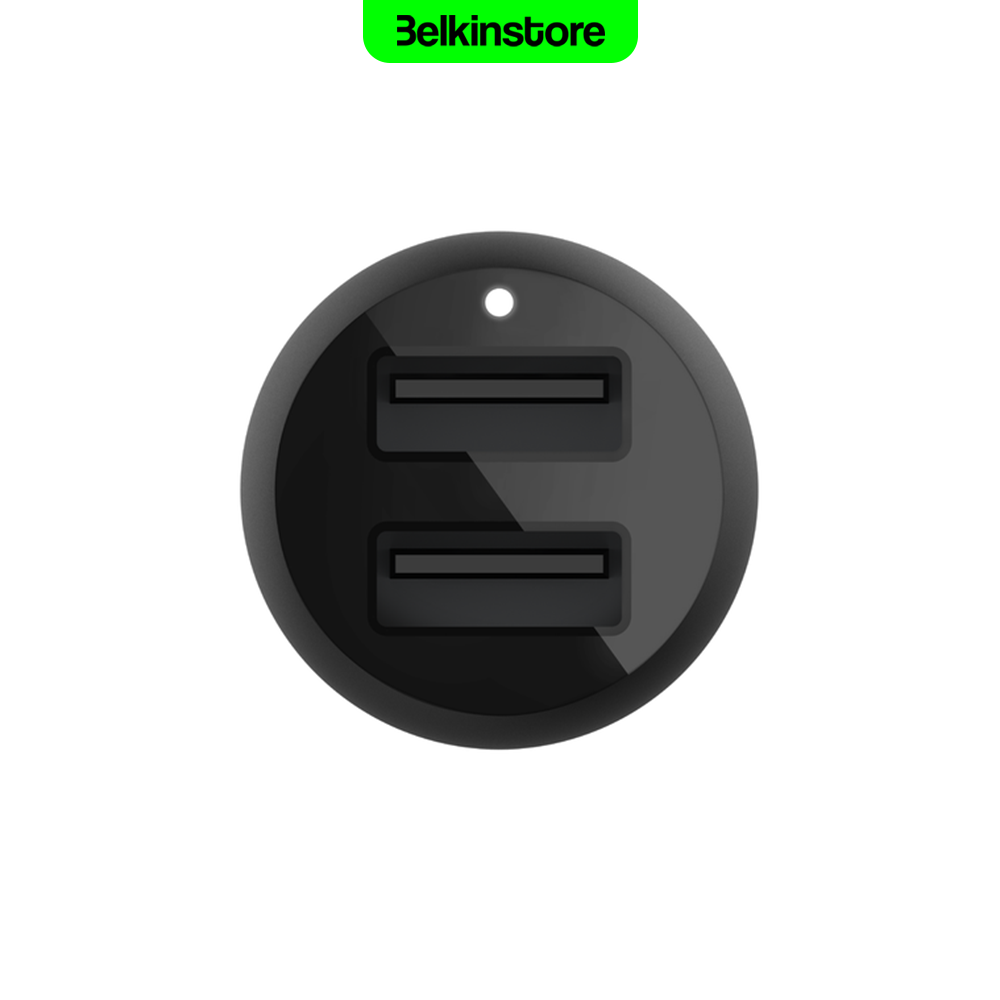 شارژر فندکی 24وات بلکین- Belkin BoostCharge Dual – مدل CCB001 — تصویر ۶