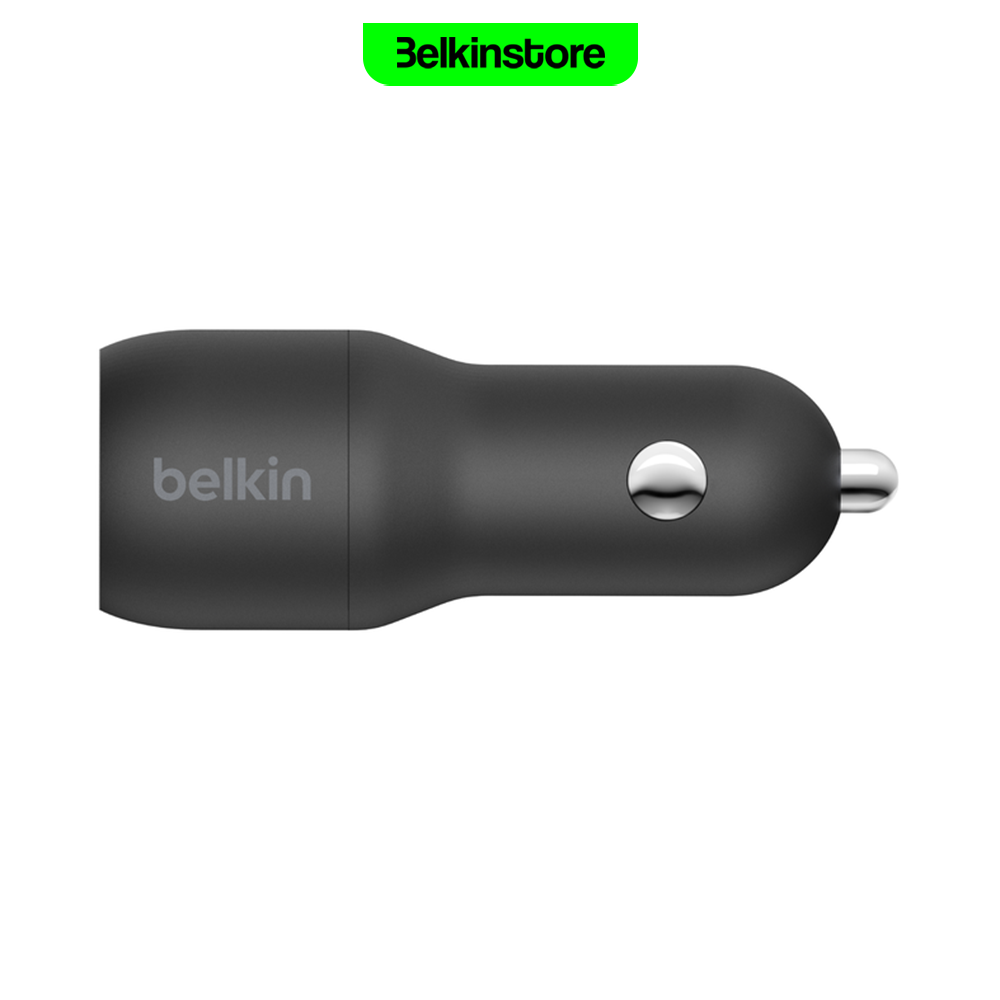 شارژر فندکی 24وات بلکین- Belkin BoostCharge Dual – مدل CCB001 — تصویر ۴