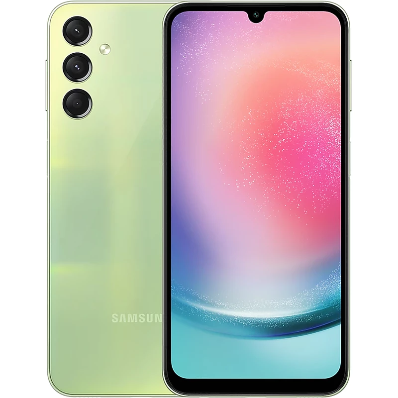 گوشی موبایل سامسونگ مدل Galaxy A24 4G دو سیم کارت ظرفیت 128 گیگابایت و رم 8 ویتنام سبز — تصویر ۲