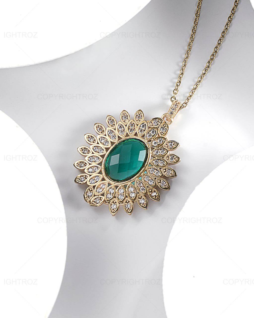 گردنبند زنانه مدل 1072 — تصویر ۳