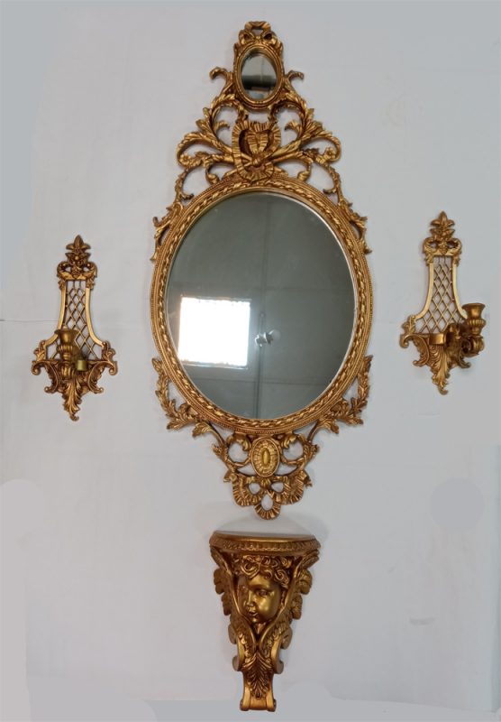 آینه و کنسول سلطنتی به همراه کنسول ایفل(ارسال رایگان) — تصویر ۲