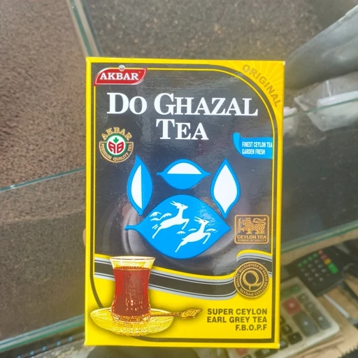 چای ممتاز سیلان دوغزال خارجی اصلی شیر نشان 500 گرم