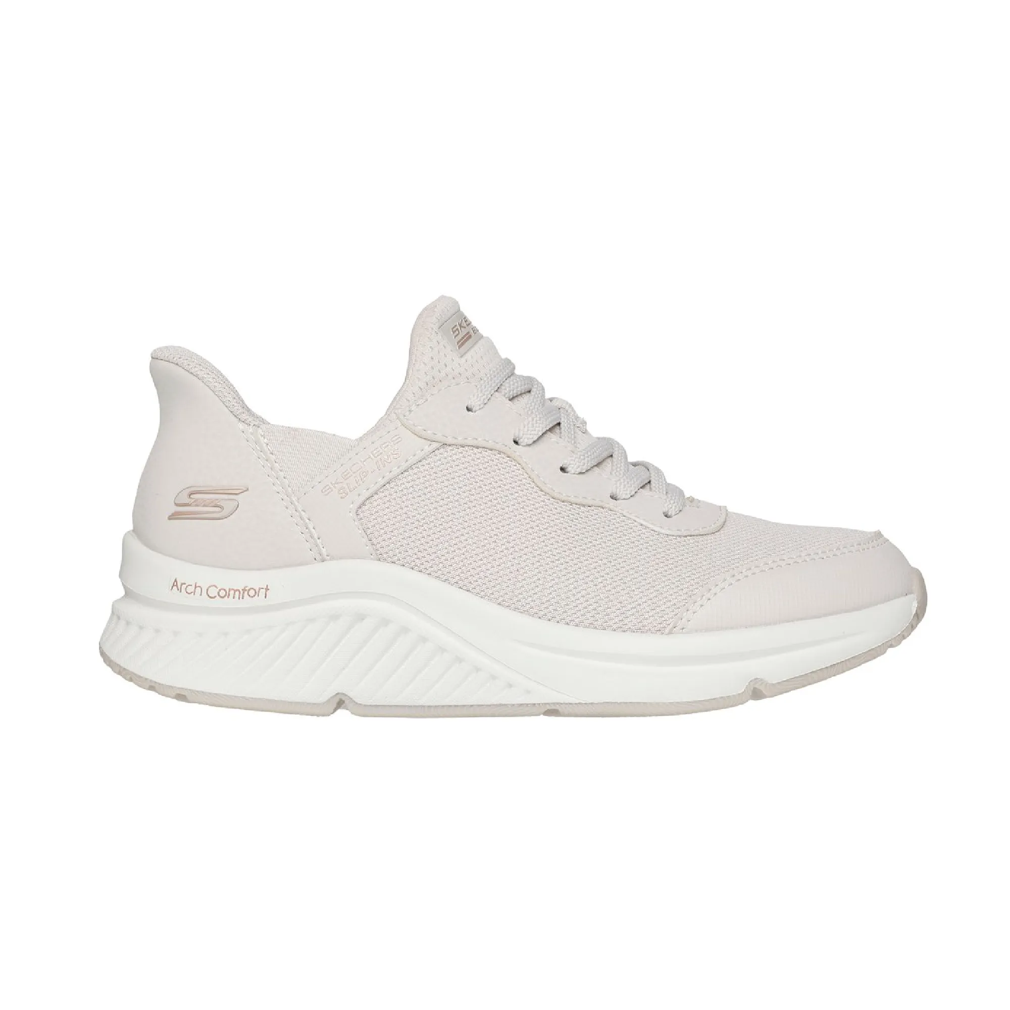 کفش زنانه اسکچرز مدل 117627 NAT Slip-ins: BOBS Arch Comfort B Sweet – A Look — تصویر ۳