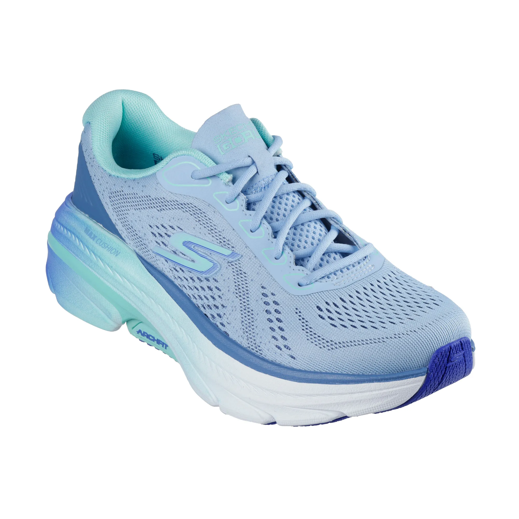 کفش زنانه اسکچرز مدل 128940 LTBL Max Cushioning Arch Fit 2.0 – Alcona