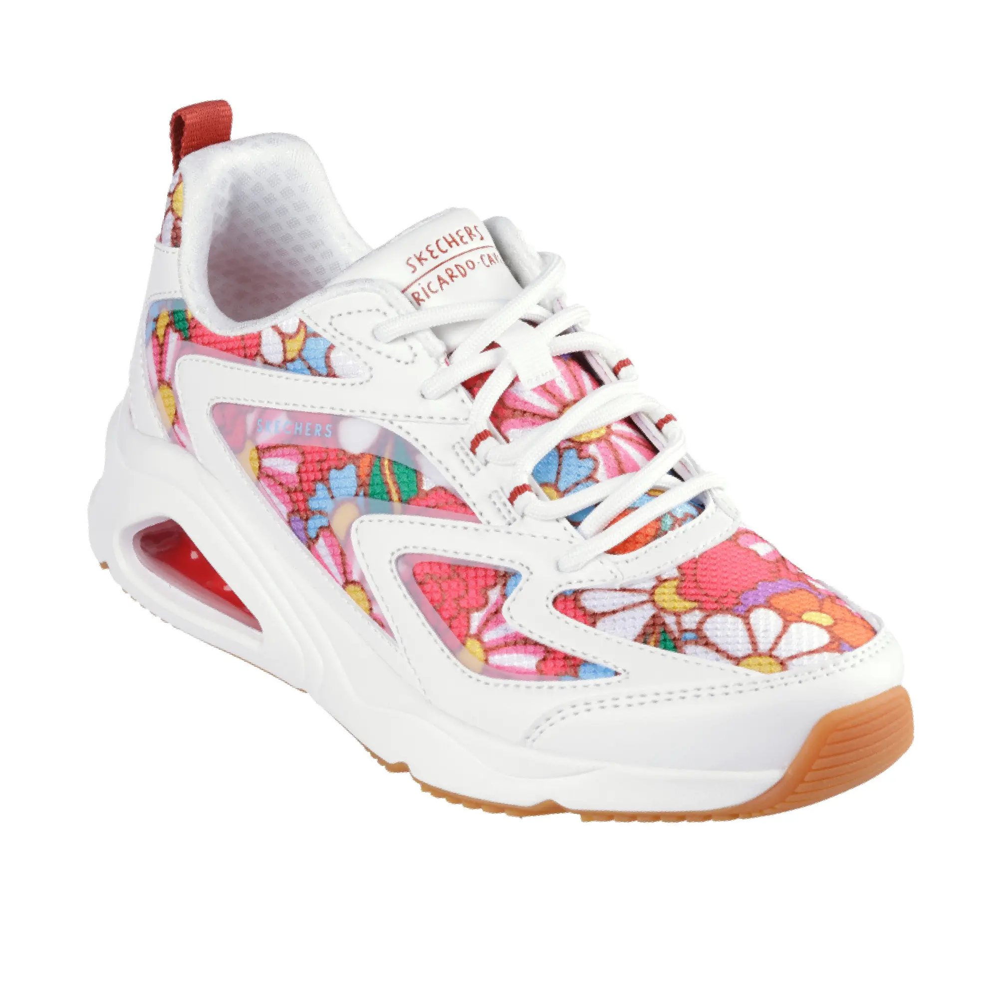 کفش زنانه اسکچرز مدل 177948 WMLT Tres-Air Uno – Ricardo Cavolo Spring Bloom