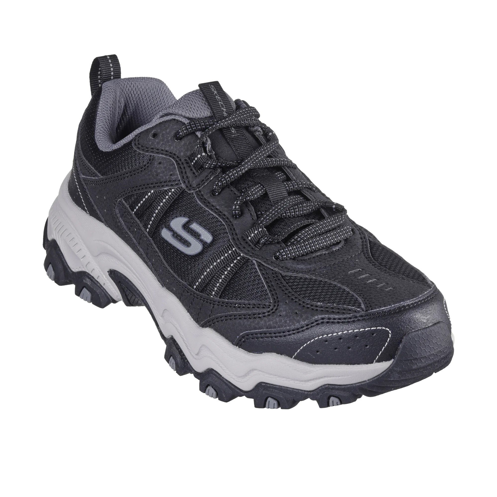 کفش مردانه اسکچرز مدل 237527 BKGY Stamina AT – Upper Stitch
