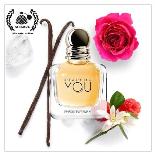 فروش ادکلن بدون جعبه بیکاز ایتس یو | Emporio Armani Because It’s You (ادو پرفیوم)