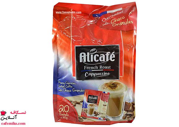 کاپوچینو فوری علی کافه مدل Alicafe French Roast