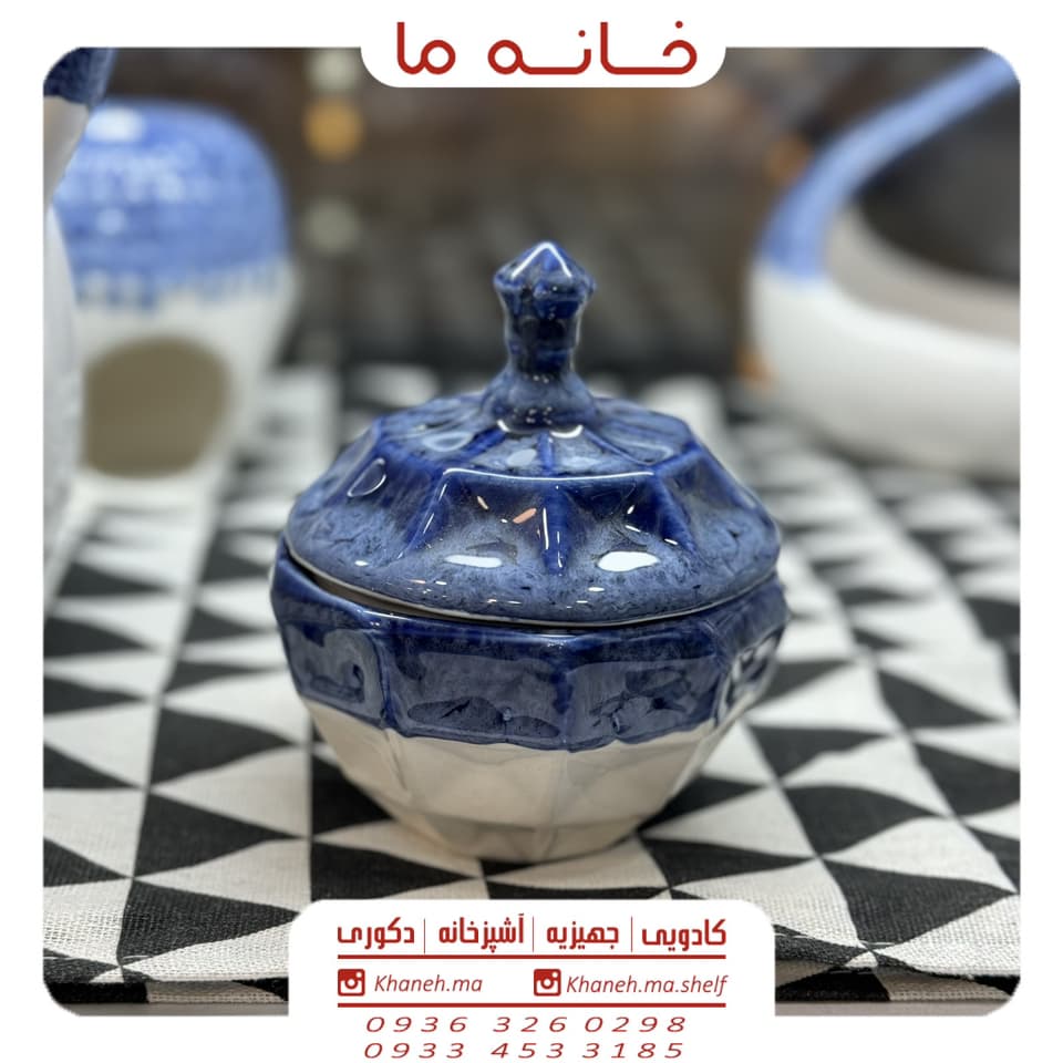 قندان سرامیکی مدل آسمان — تصویر ۳