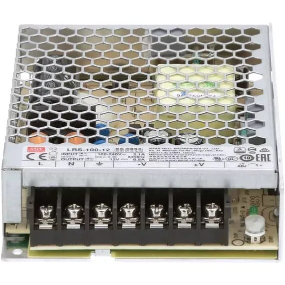 منبع تغذیه مینول LRS-100-12 | خرید پاور سوئیچینگ (تایوانی) — تصویر ۳