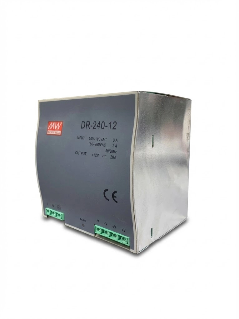 منبع تغذیه مینول DR-240-12 | خرید منبع تغذیه ریلی تایوانی — تصویر ۲
