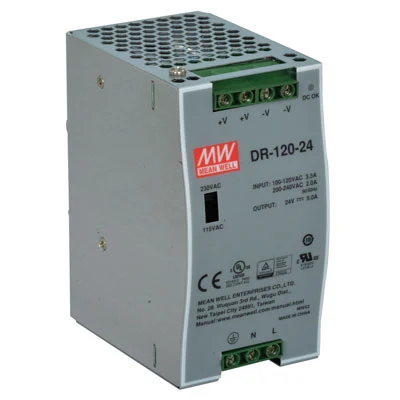 منبع تغذیه مینول DR-120-24 | خرید منبع تغذیه ریلی — تصویر ۲