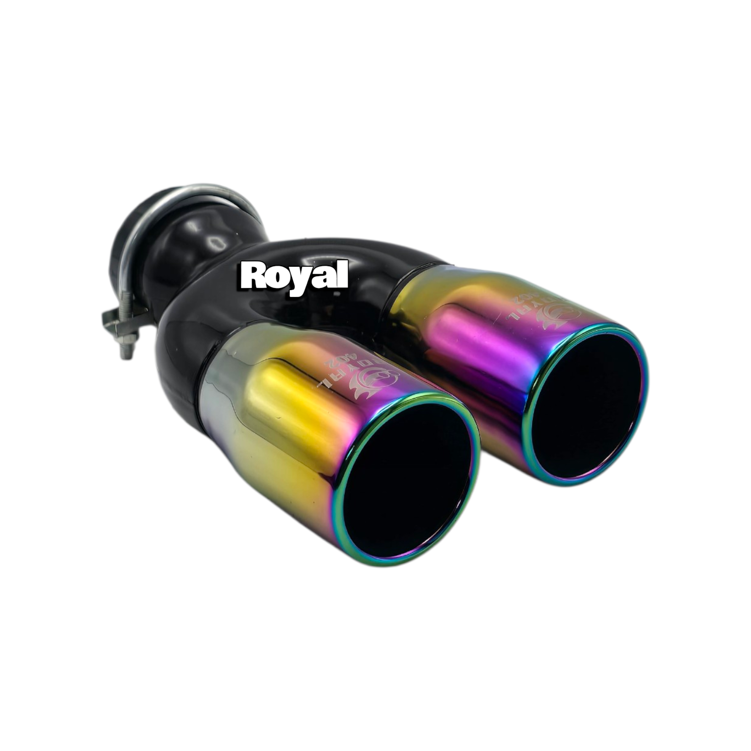 سر اگزوز دولول RC کوچک کد 402 نیمه 7 رنگ برند رویال — تصویر ۲
