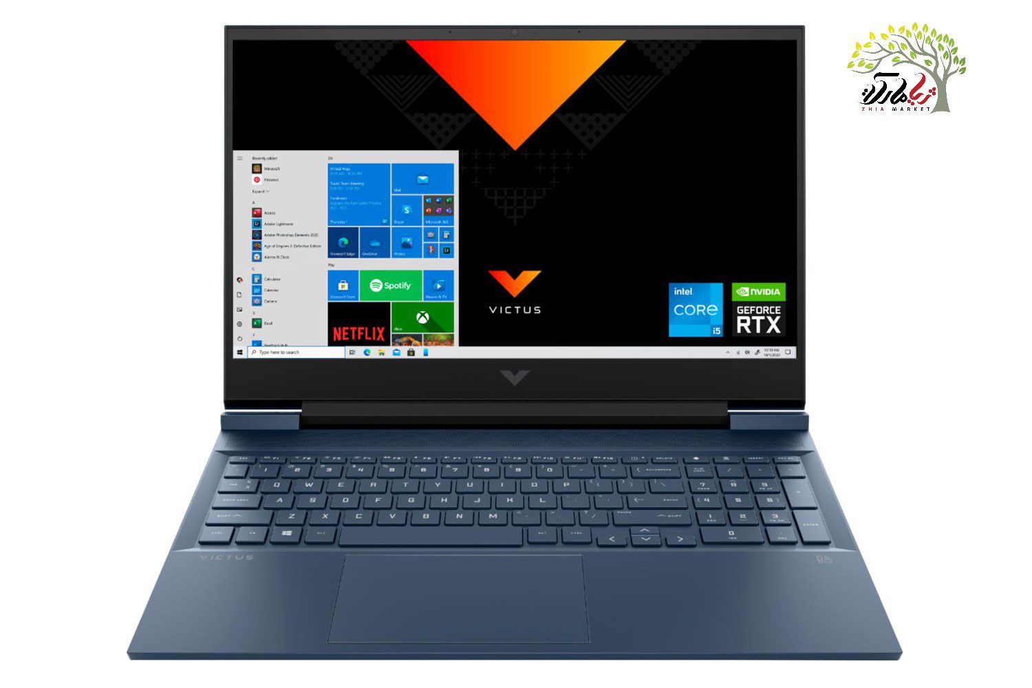 لپ تاپ 16 اینچی اچ پی مدل VICTUS 16t Core i7-11400H پردازنده Core i7 رم 8GB حافظه 512GB SSD گرافیک 4 GB-GTX 1650