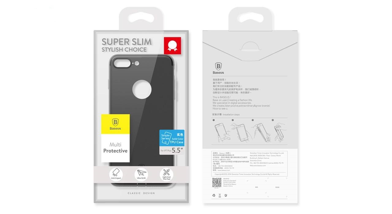 کاور Baseus مدل Super Slim مناسب برای گوشی موبایل آیفون iPhone 7 Plus/8 Plus — تصویر ۴