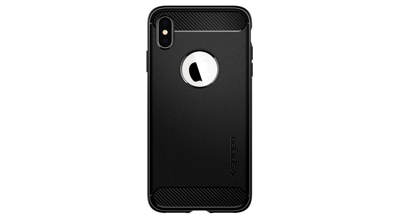 کاور اسپیگن مدل Rugged Armor مناسب برای گوشی موبایل اپل iPhone XS Max — تصویر ۳