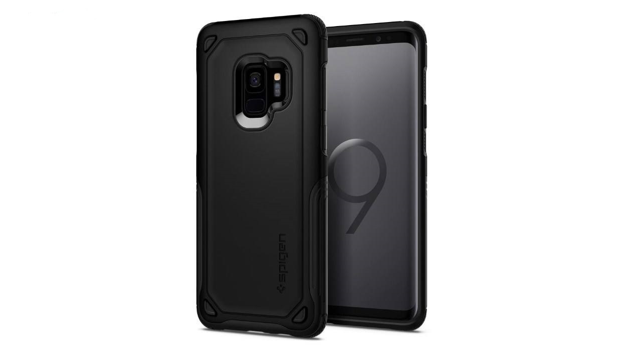 کاور اسپیگن مدل Hybrid Armor مناسب برای گوشی موبایل سامسونگ Galaxy S9 — تصویر ۳