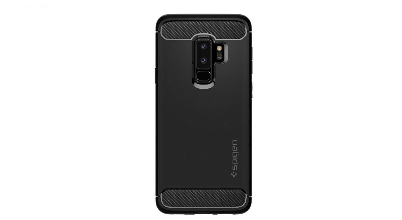 کاور اسپیگن مدل Case Rugged Armor مناسب برای گوشی موبایل سامسونگ Galaxy S9 Plus — تصویر ۶
