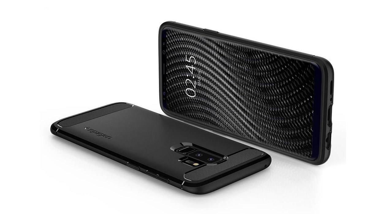 کاور اسپیگن مدل Case Rugged Armor مناسب برای گوشی موبایل سامسونگ Galaxy S9 Plus — تصویر ۳