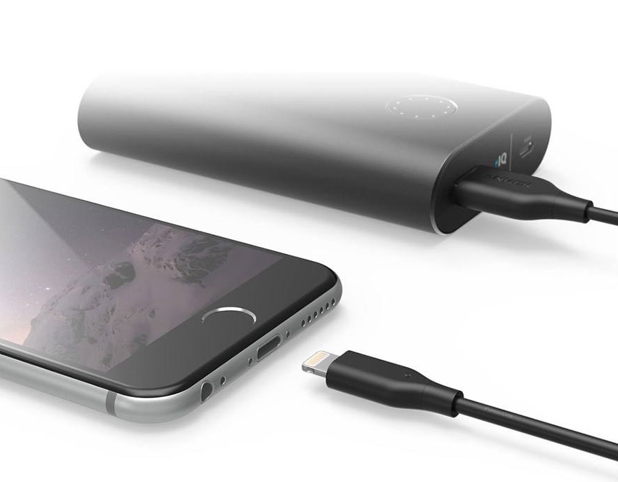 کابل تبدیل USB به لایتنینگ انکر مدل A8111 PowerLine به طول ۹۰ سانتی متر — تصویر ۷