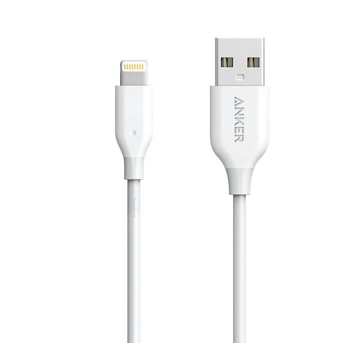 کابل تبدیل USB به لایتنینگ انکر مدل A8111 PowerLine به طول ۹۰ سانتی متر — تصویر ۲