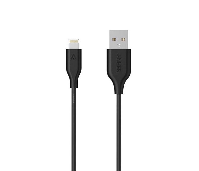 کابل تبدیل USB به لایتنینگ انکر مدل A8111 PowerLine به طول ۹۰ سانتی متر — تصویر ۳