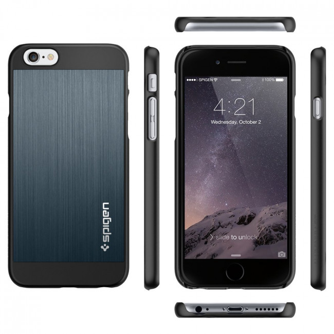 کاور آلومینیومی Spigen مناسب برای گوشی آیفون iPhone 6 / 6S — تصویر ۴